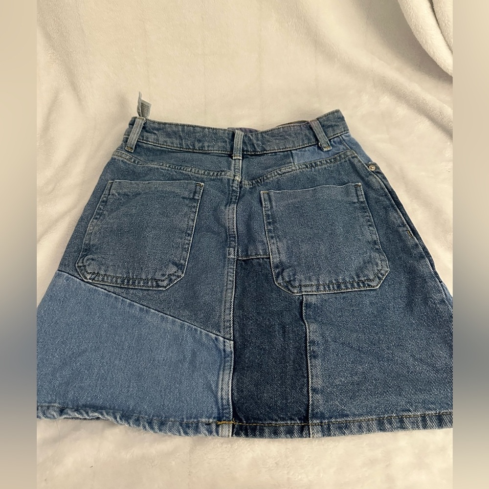 NEW ZARA Jean Mini Skirt